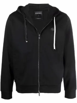 【EMPORIO ARMANI】 Men's Patch Logo Hoodie ★ Cotton 100% 17401357_36380898_322.jpg