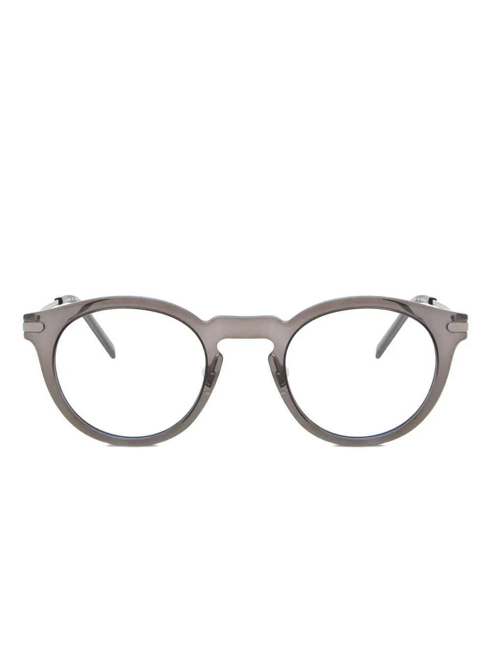 Ferragamo Eyewear round-frame glasses | Grey | Image 1