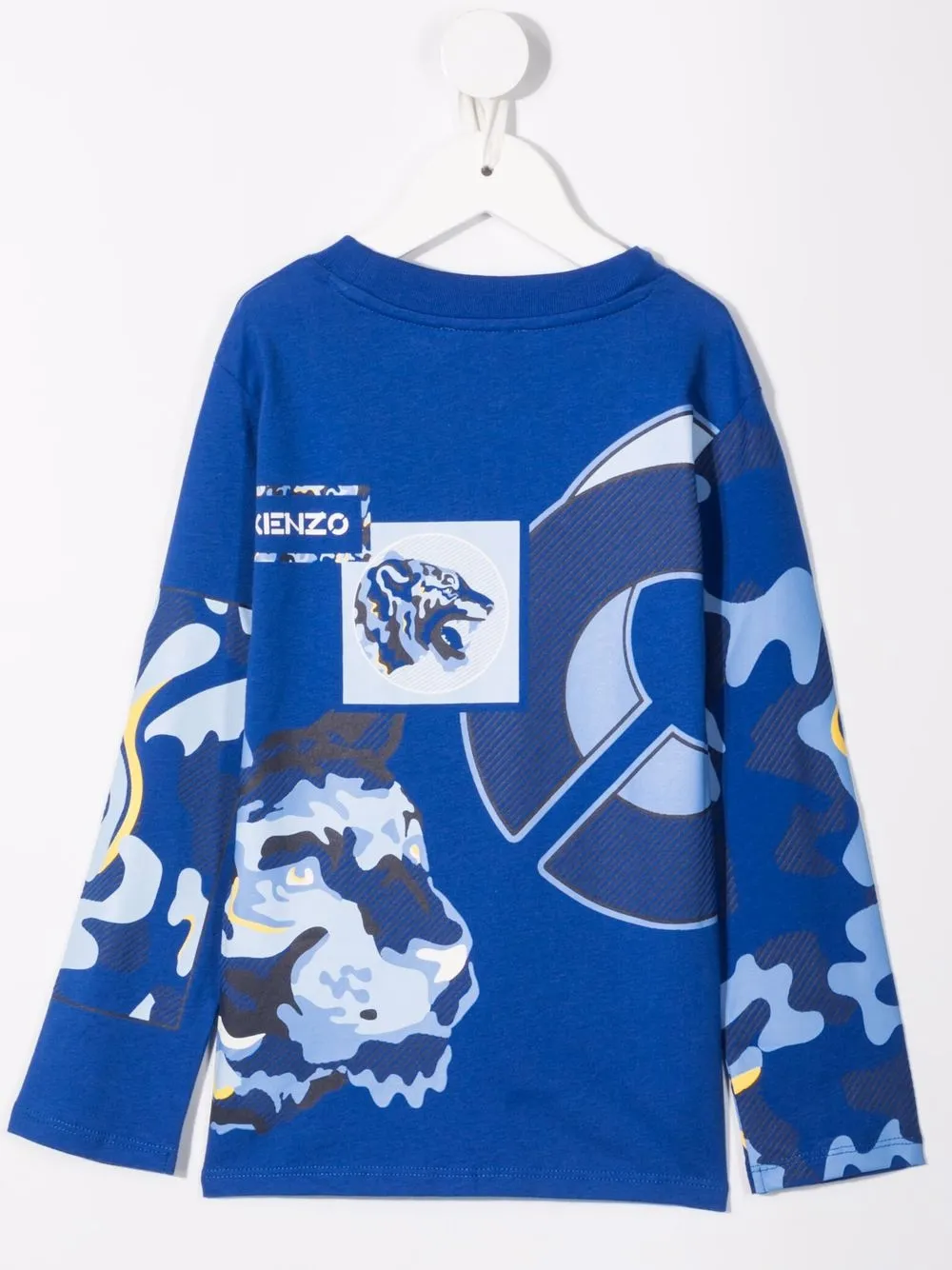 фото Kenzo kids футболка с логотипом