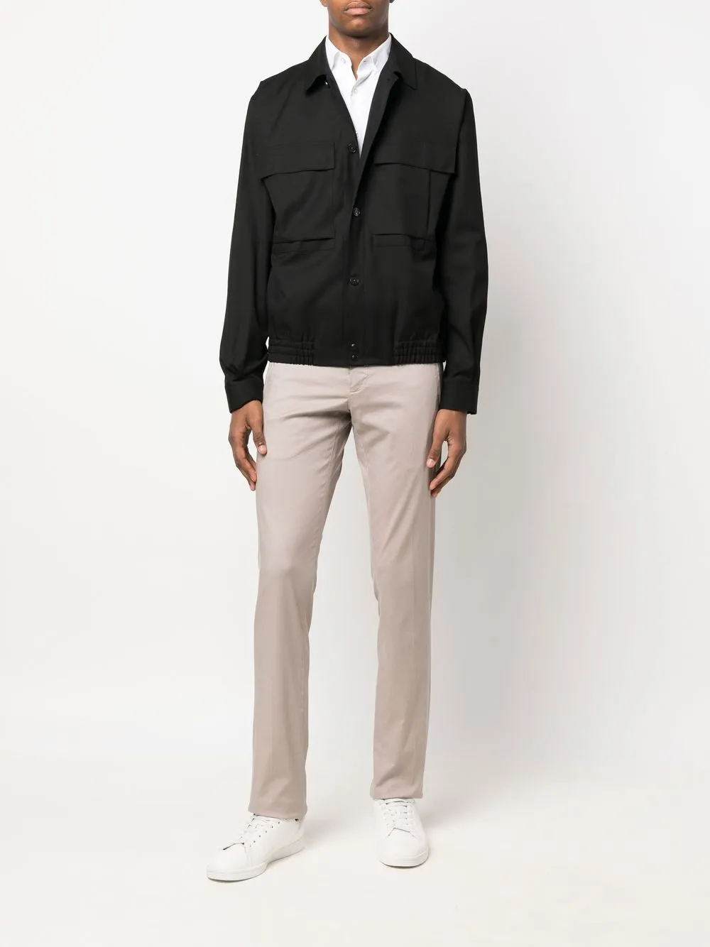 Billionaire Broek met geborduurd logo - Grijs
