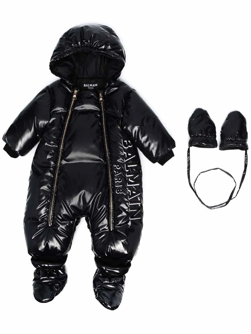фото Balmain kids дутый комбинезон