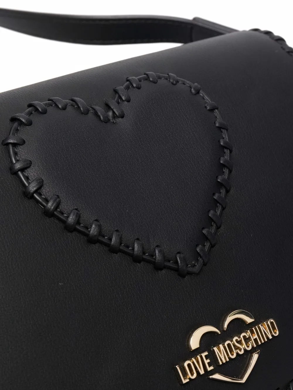 фото Love moschino сумка через плечо с плетеной отделкой