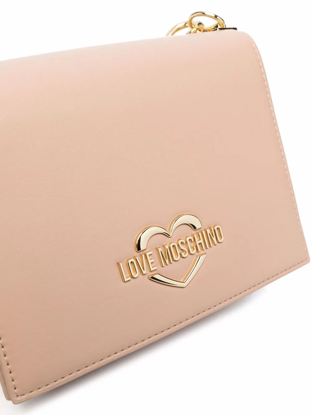 фото Love moschino сумка-тоут с цепочкой и логотипом