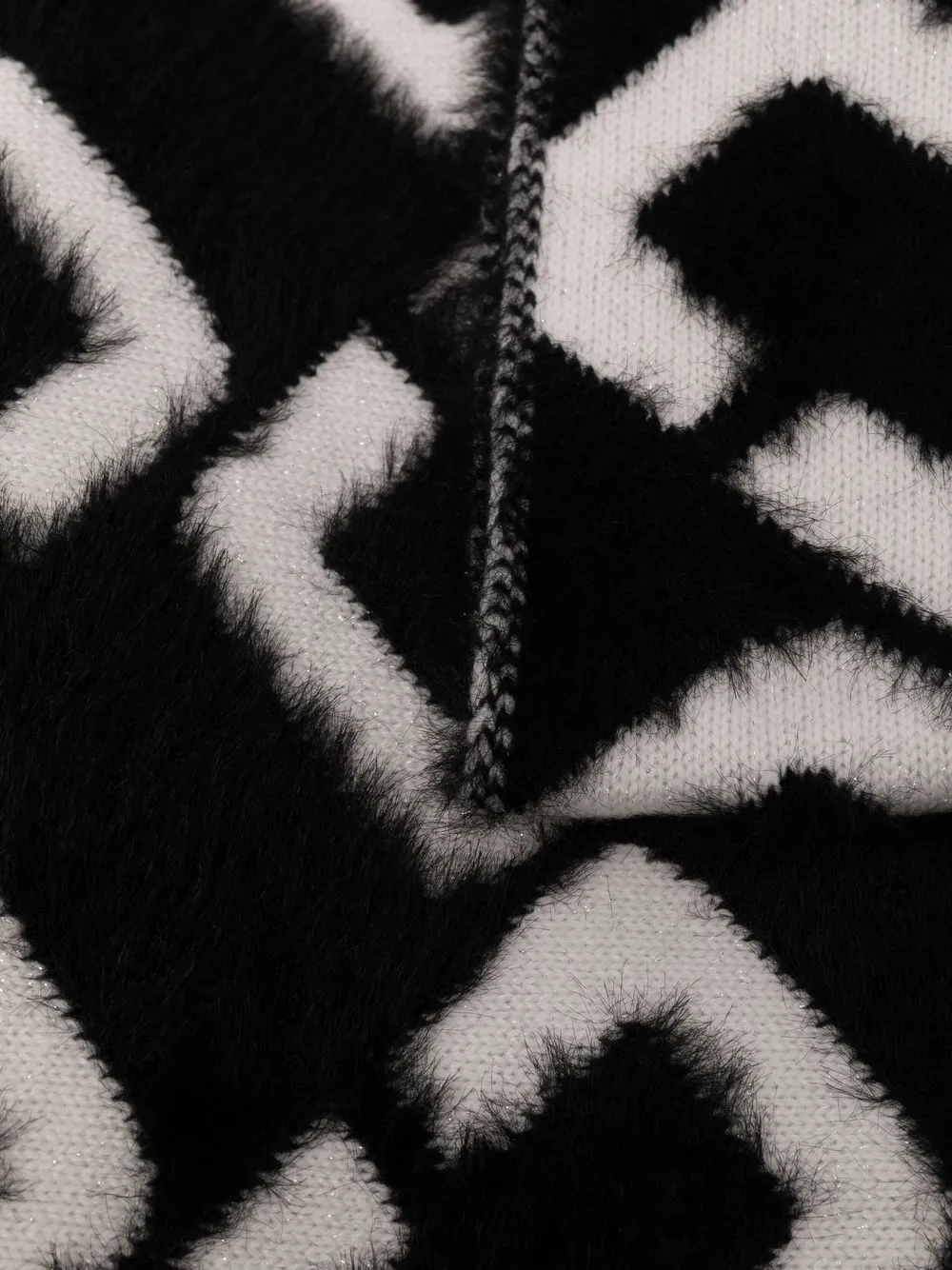 фото Dvf diane von furstenberg шарф с геометричным принтом