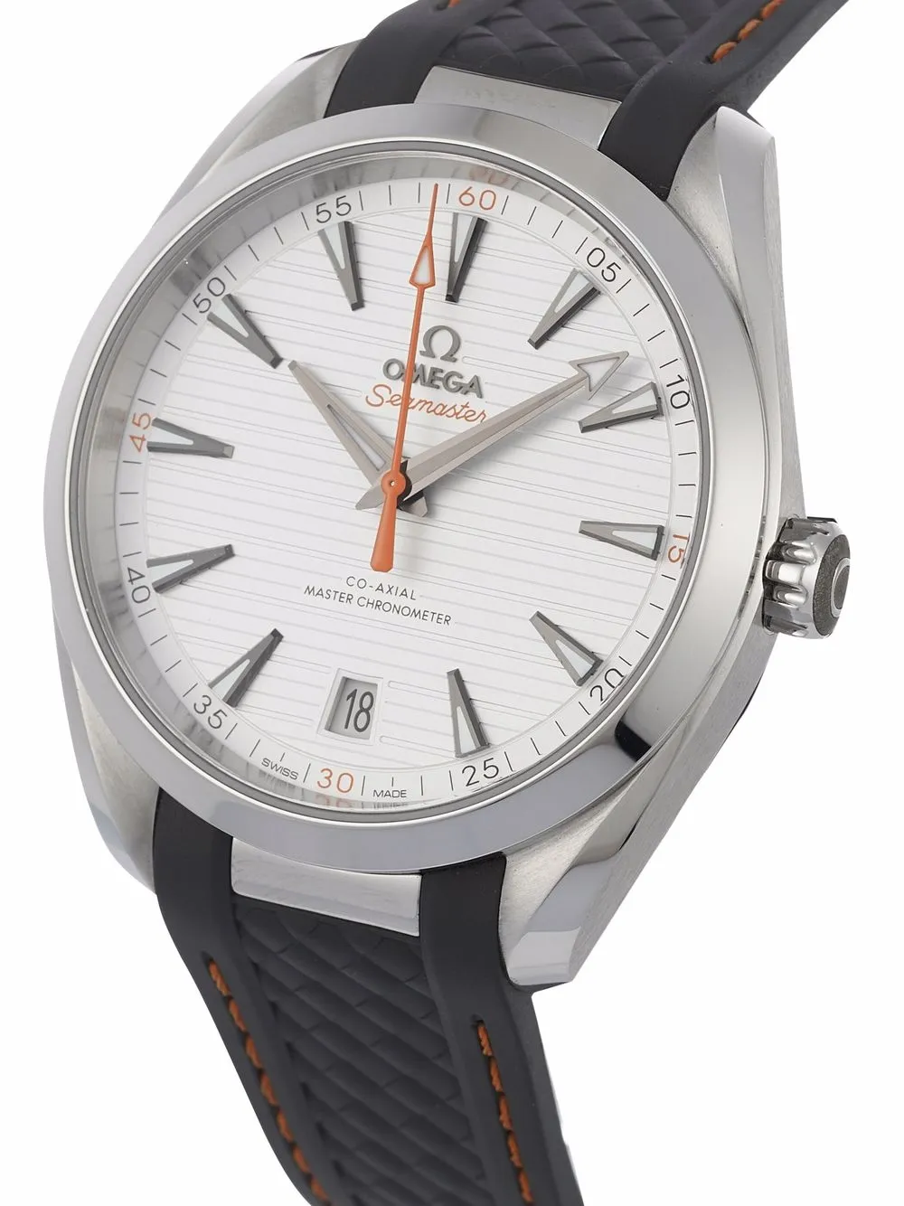 фото Omega наручные часы seamaster aqua terra 150 m co-axial master chronometer pre-owned 41 мм 2021-го года