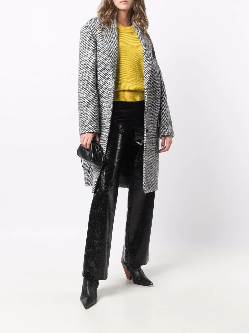 фото Isabel marant шерстяное пальто