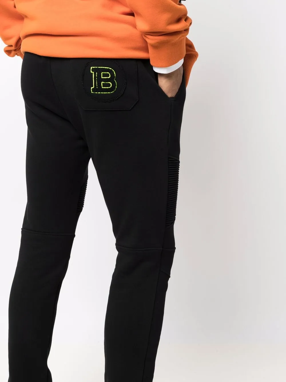 monogram track pants