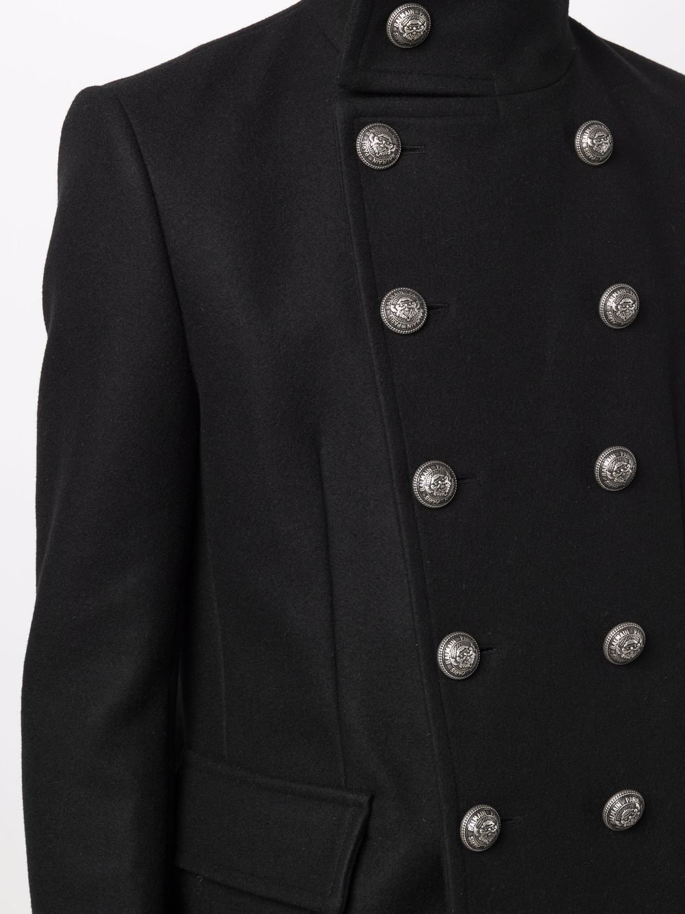 Balmain double-breasted Military Coat - Farfetch