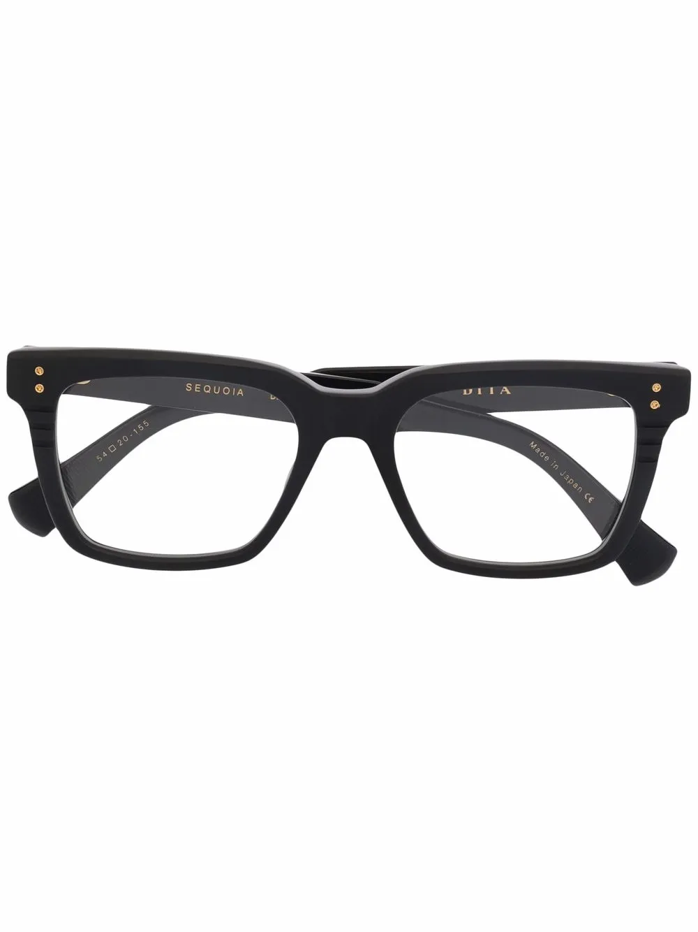 

Dita Eyewear Sequoia square glasses - Black