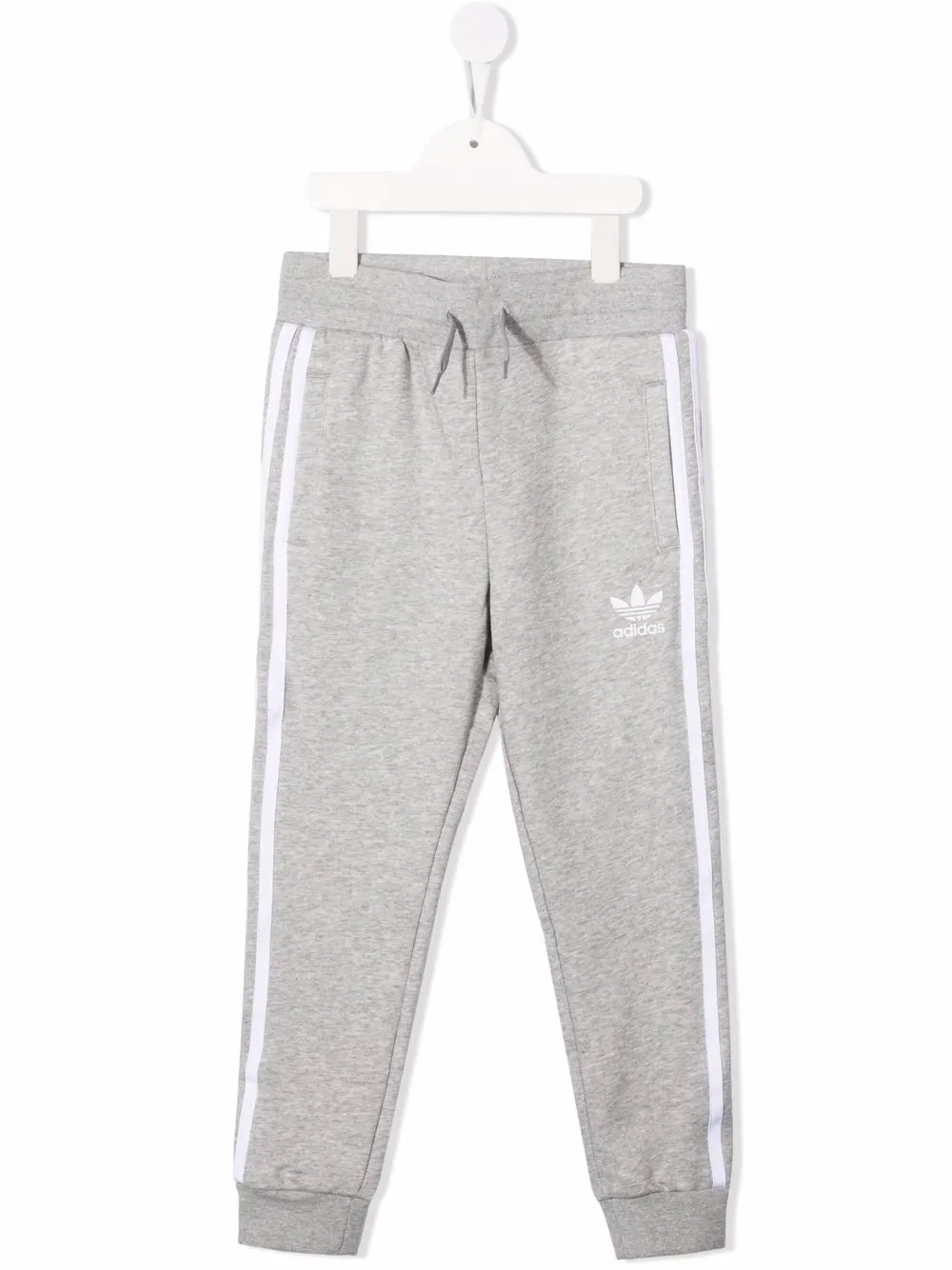 

adidas Kids joggers con logo estampado - Gris