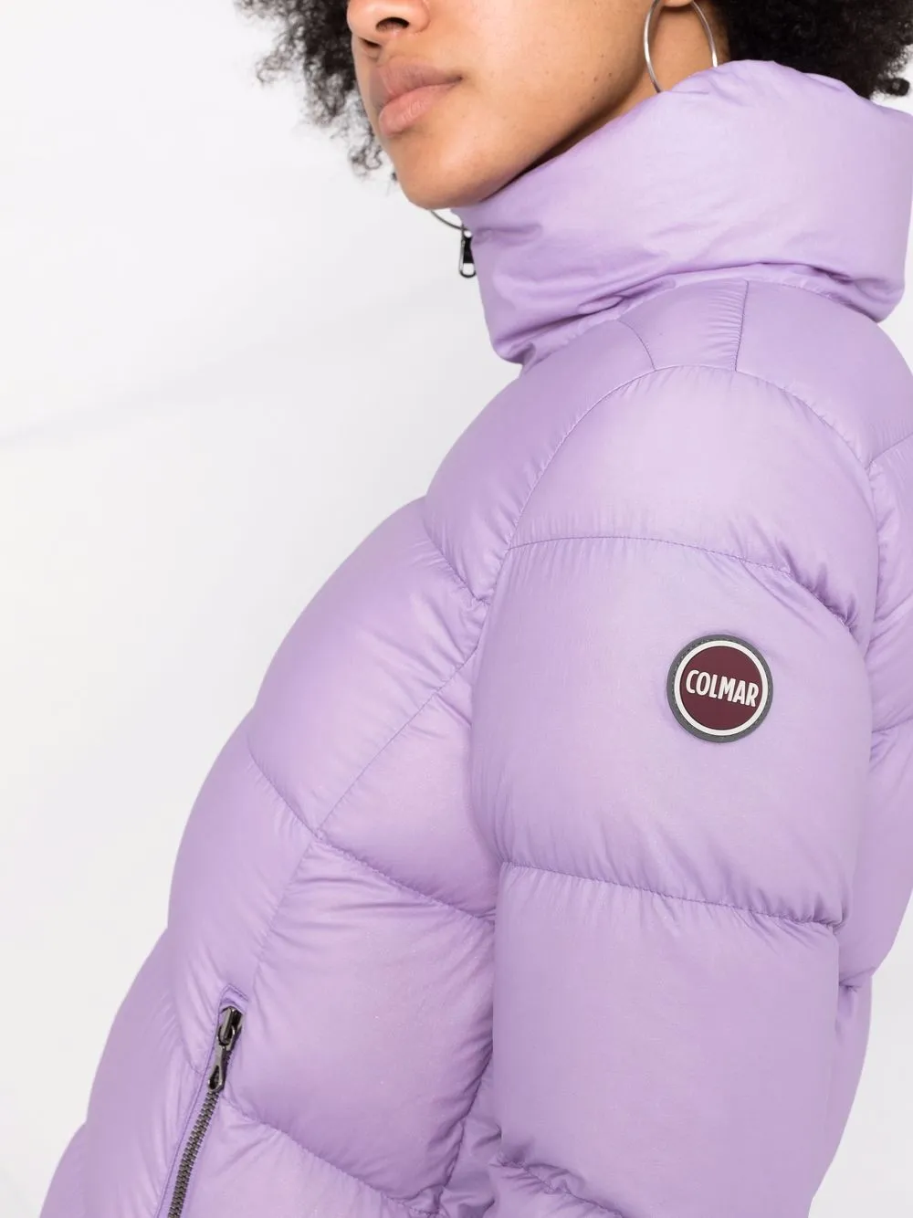 фото Colmar пуховик на молнии с логотипом