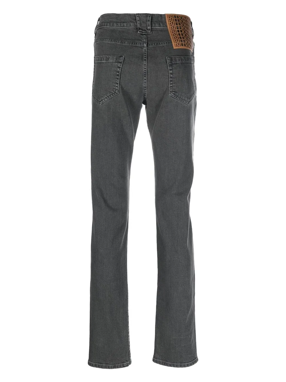 Billionaire Jeans met logopatch - Grijs