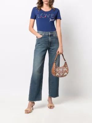 blue love moschino bolsa