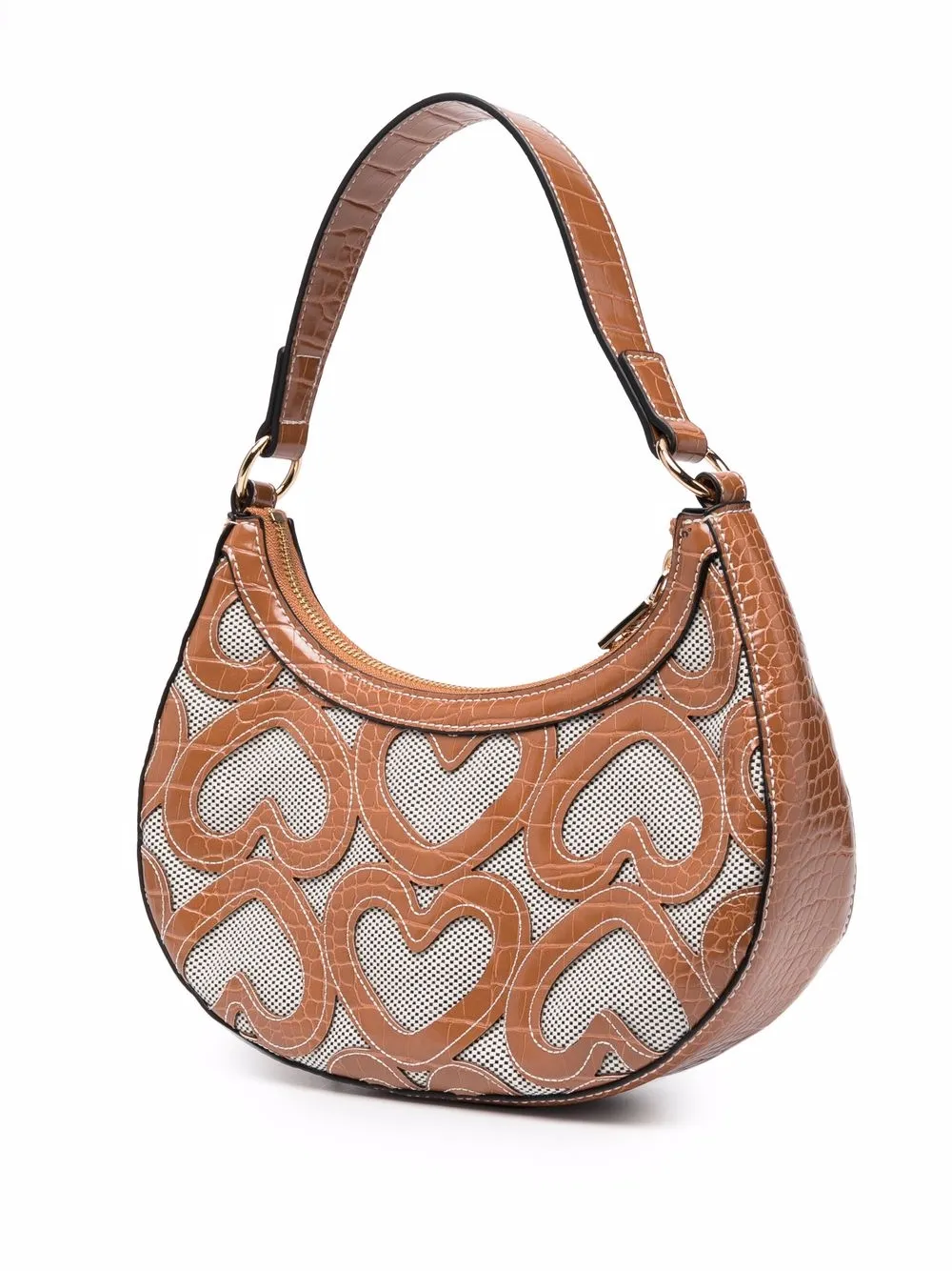 фото Love moschino сумка-тоут с нашивкой