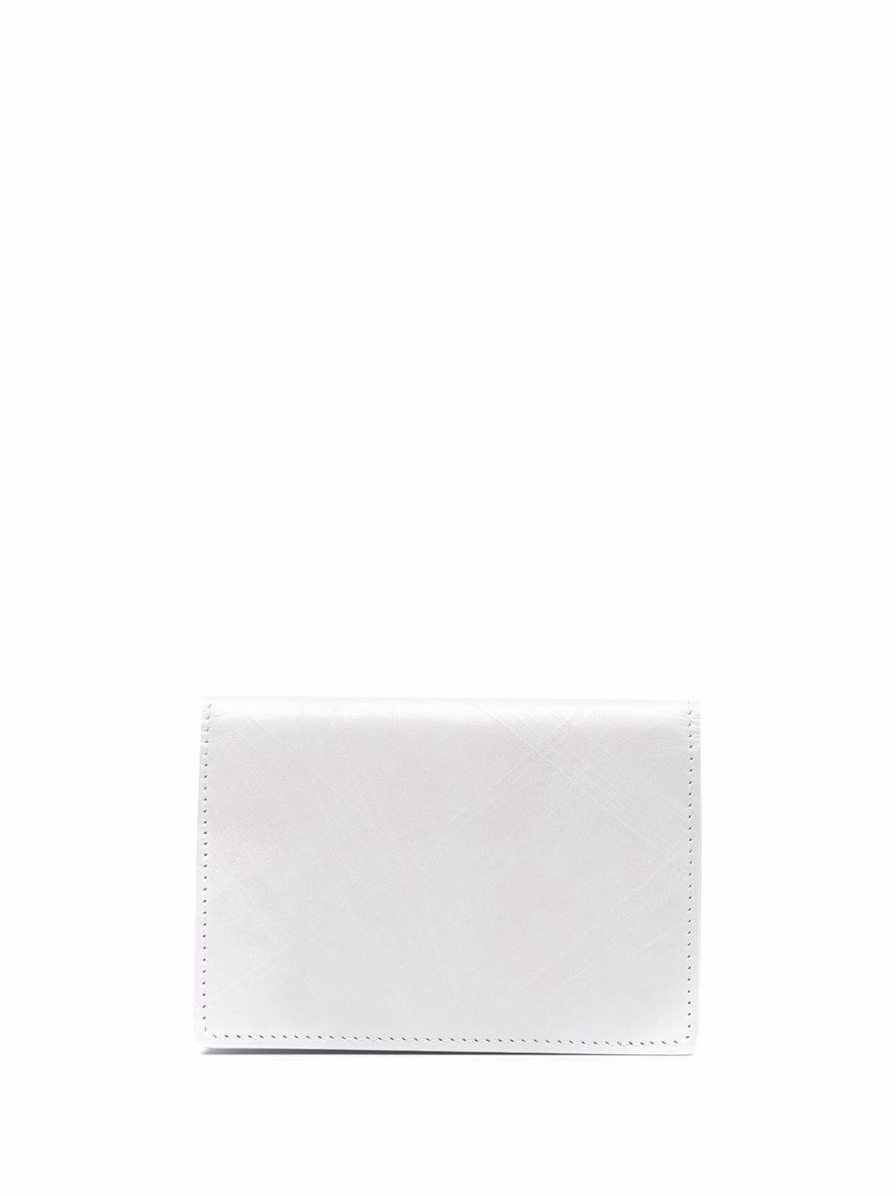 Shop Discord Yohji Yamamoto Embossed-logo Wallet In Grey