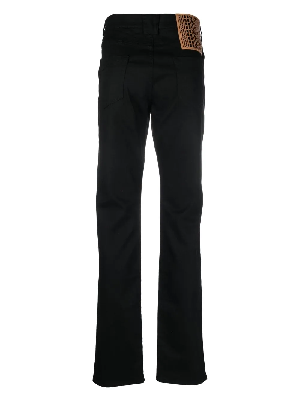 Billionaire Jeans met logopatch - Zwart