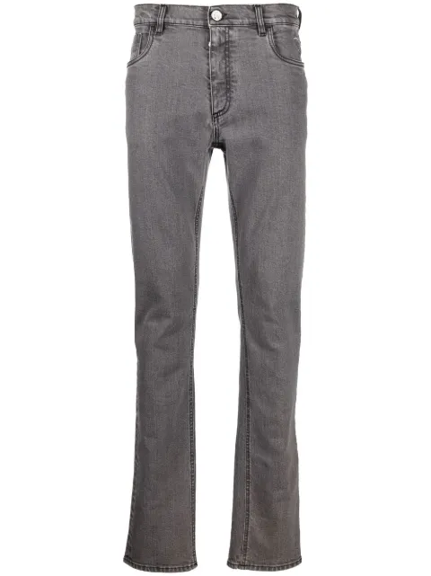 Billionaire mid-rise straight-leg jeans