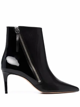 schutz patent leather boots