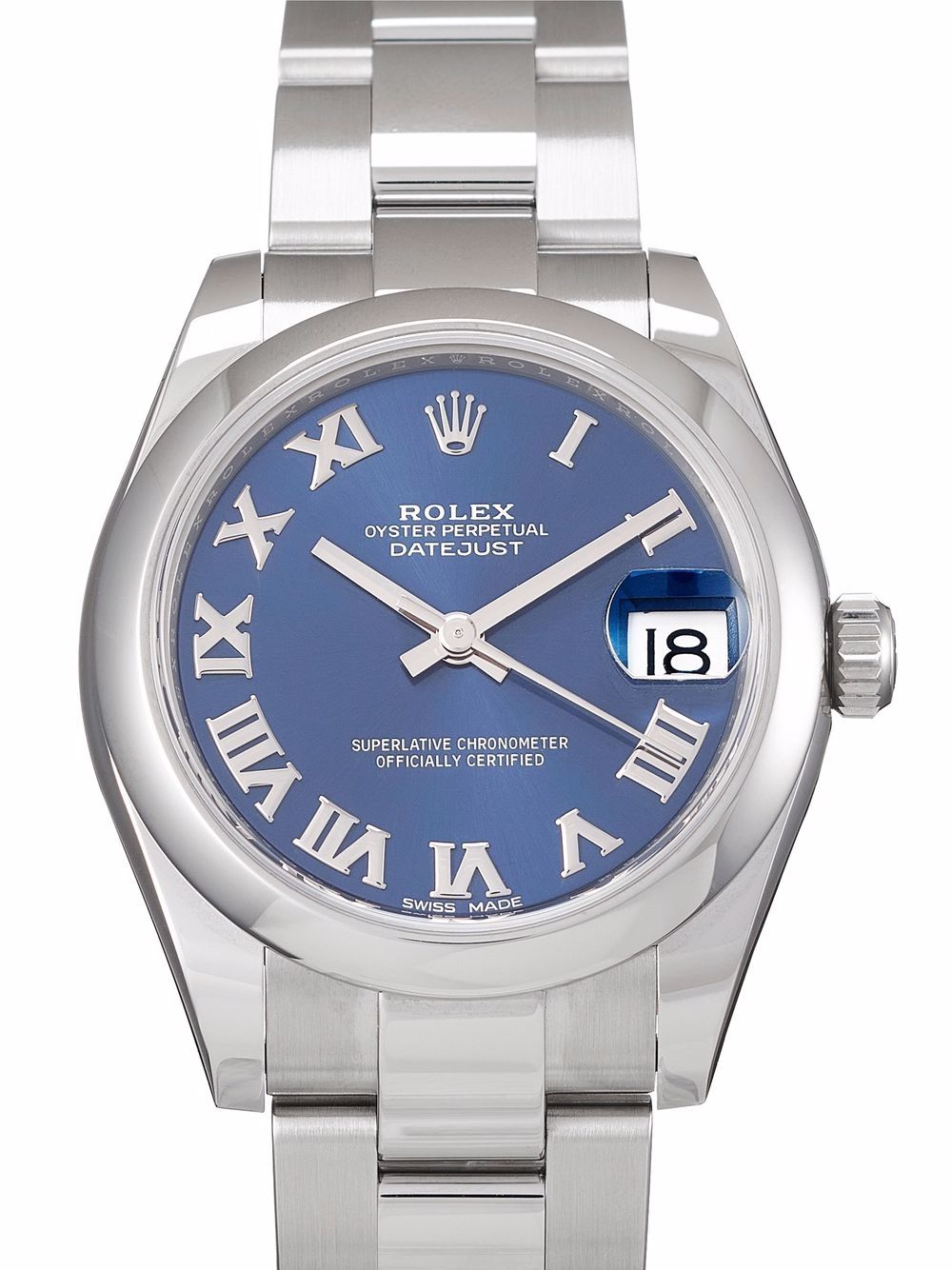 фото Rolex наручные часы datejust pre-owned 31 мм 2020-го года