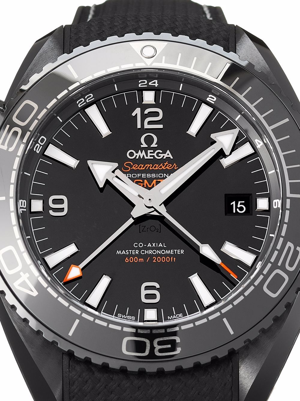 фото Omega наручные часы seamaster planet ocean 600 pre-owned 45.5 мм