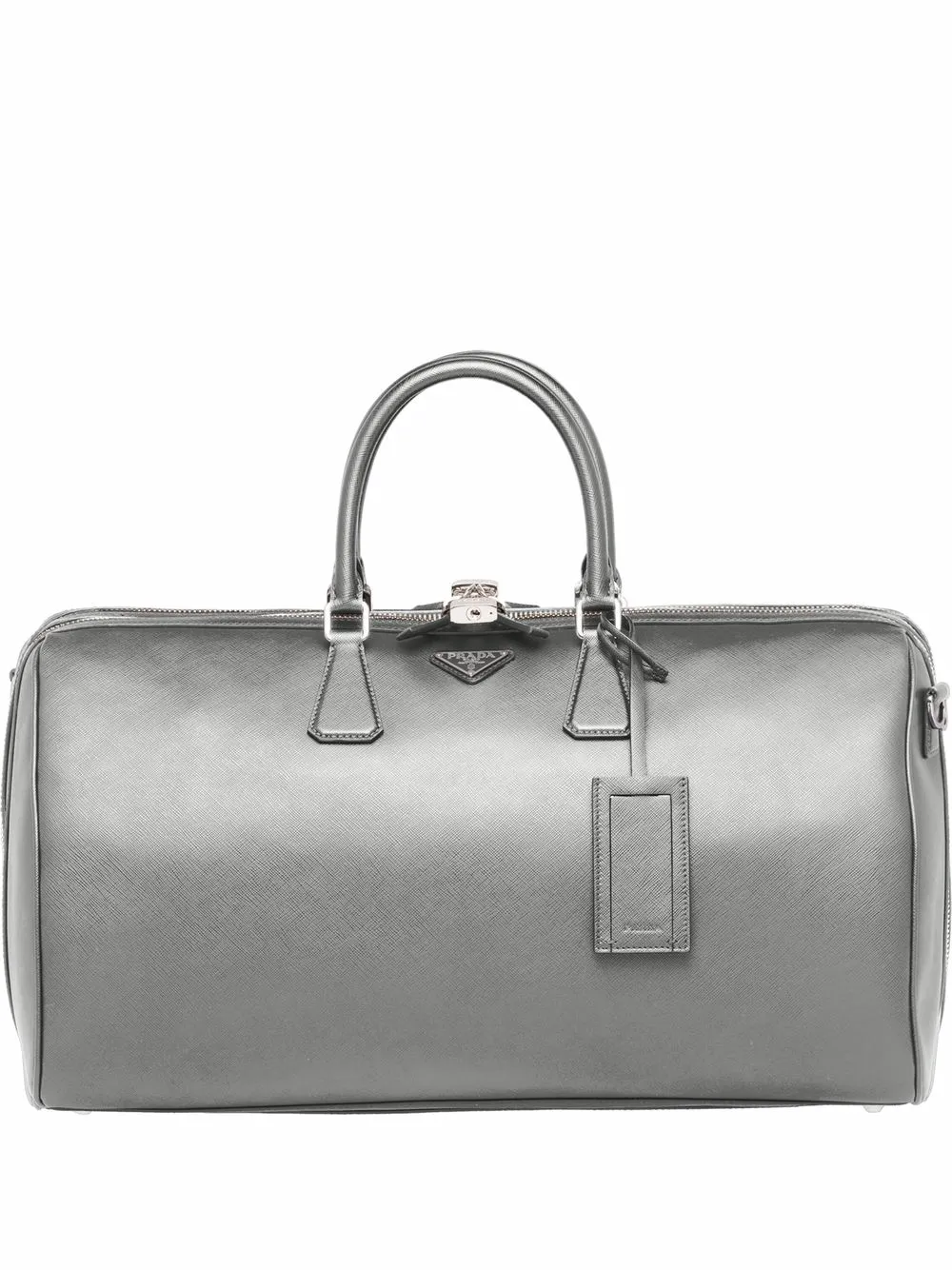 Prada Bolsa com placa de logo | Cinza | Image 1