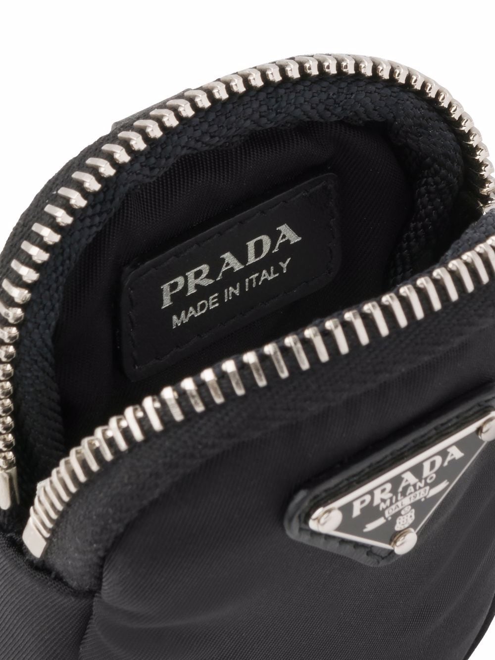 Prada Triangle Logo Pouch - Farfetch