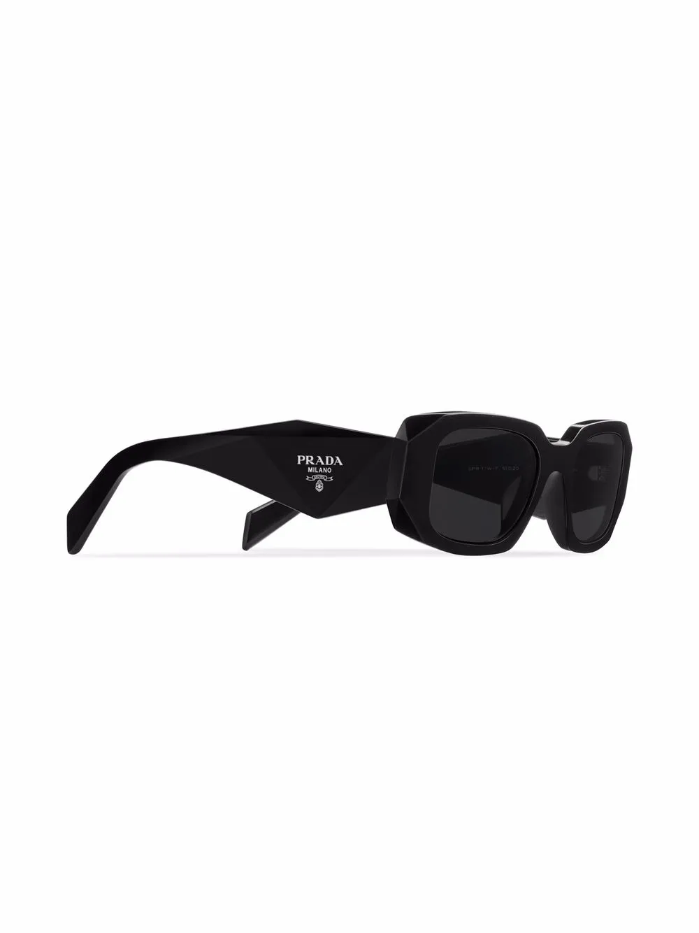 Image 2 of Prada Eyewear Symbole oversized geometric-arm sunglasses