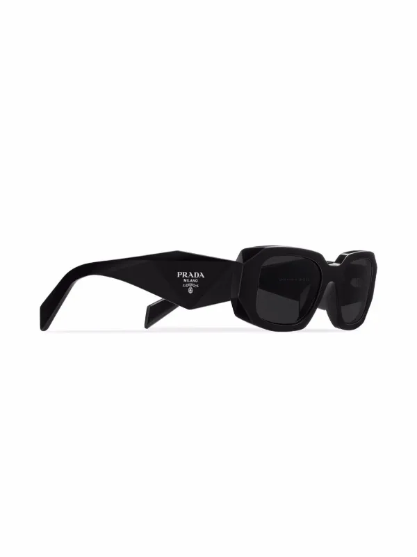 Shop Prada Eyewear Symbole oversized geometric-arm sunglasses with Express  Delivery - FARFETCH