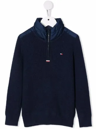 Shop Tommy Hilfiger Junior logo half 