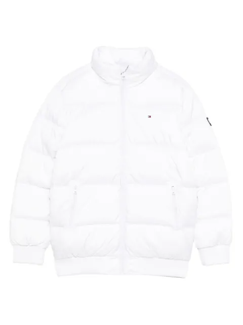 Tommy Hilfiger Junior logo-detail puffer jacket