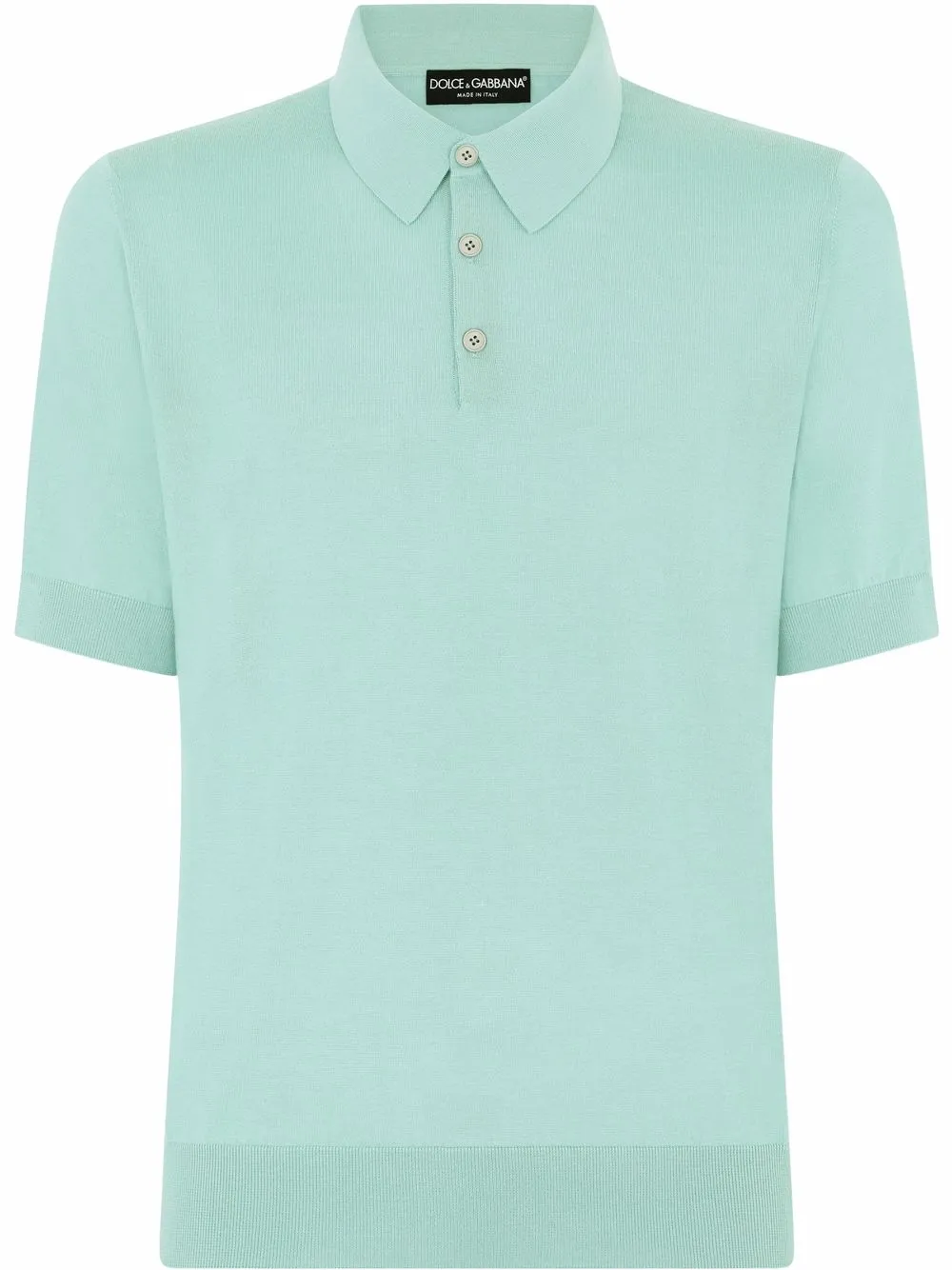 

Dolce & Gabbana playera tipo polo con botones en el cuello - Verde