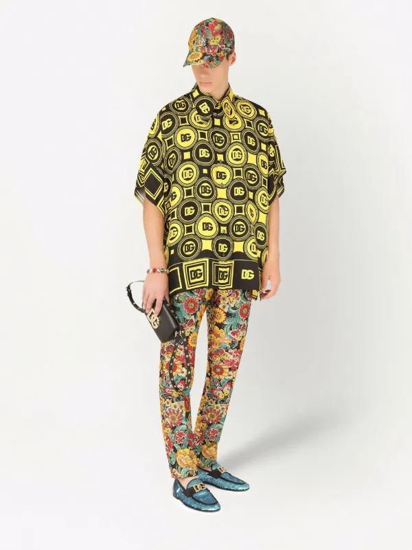 【送料&関税込】Dolce & Gabbana Tailored Trousers Tailored wool gabardine tuxedo pants in Black for Women