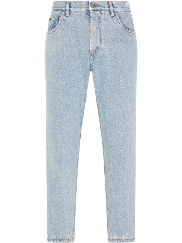 Dolce & Gabbana straight-leg Cropped Jeans - Farfetch