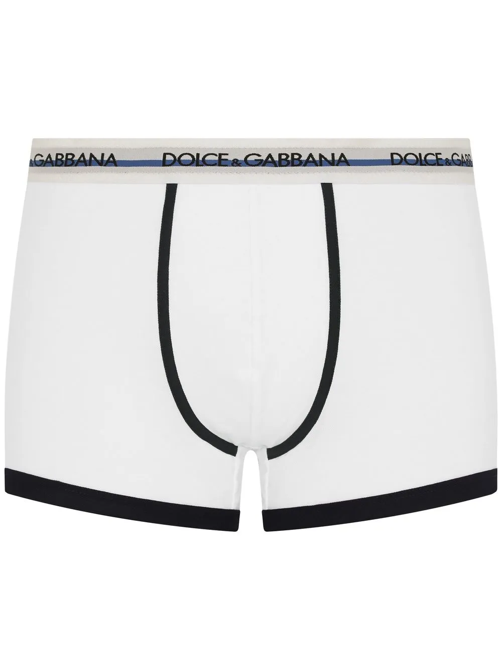 

Dolce & Gabbana logo-waist cotton briefs - White