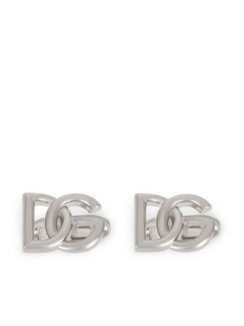 Dolce & Gabbana mancuernillas con logo DG