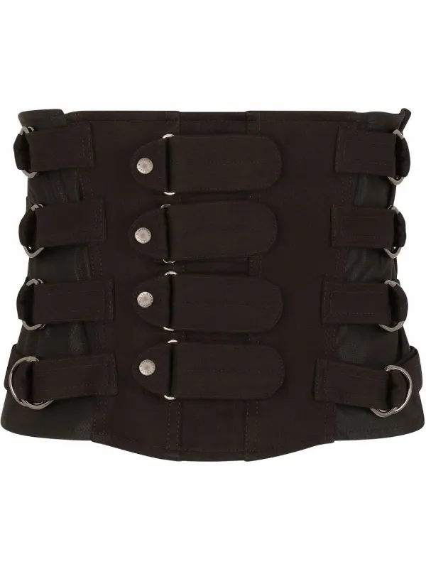 DOLCE \u0026 GABBANA Wide belt-loop Waist 