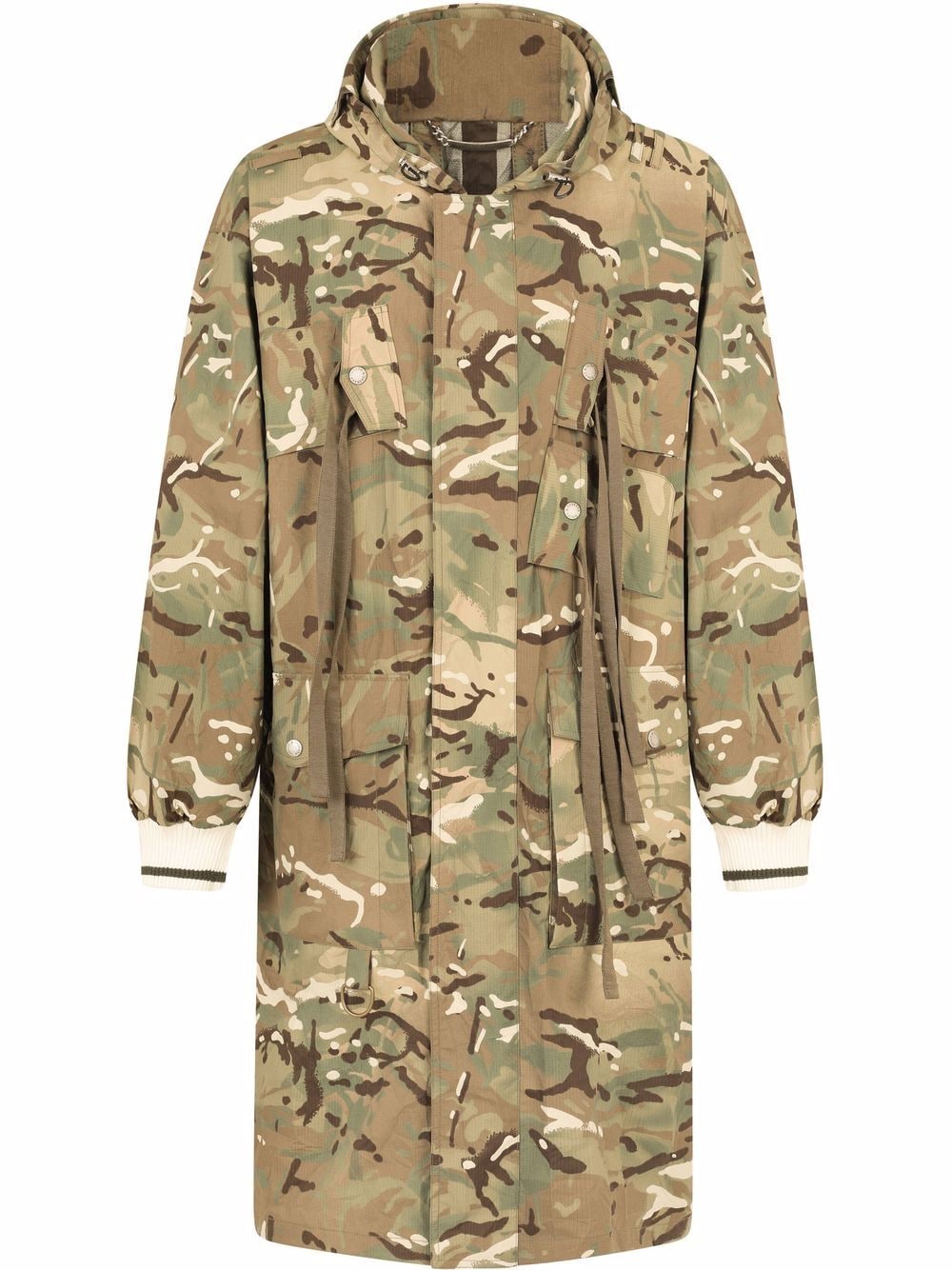 Dolce & Gabbana camouflage-print Hooded Jacket - Farfetch