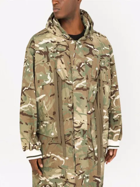 Dolce \u0026 Gabbana camouflage-print Hooded 