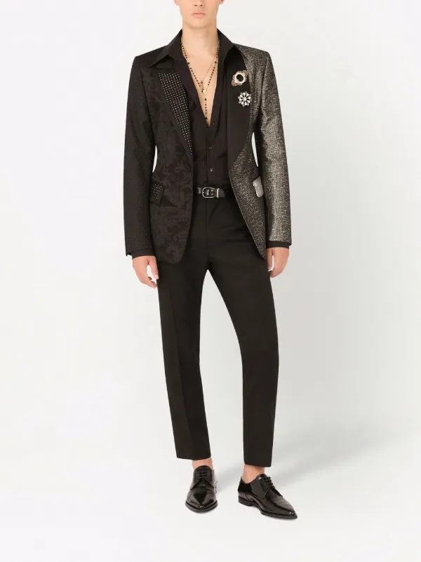 Dolce & Gabbana ドルチェ＆ガッバーナ パッチワークパネル ジャケット