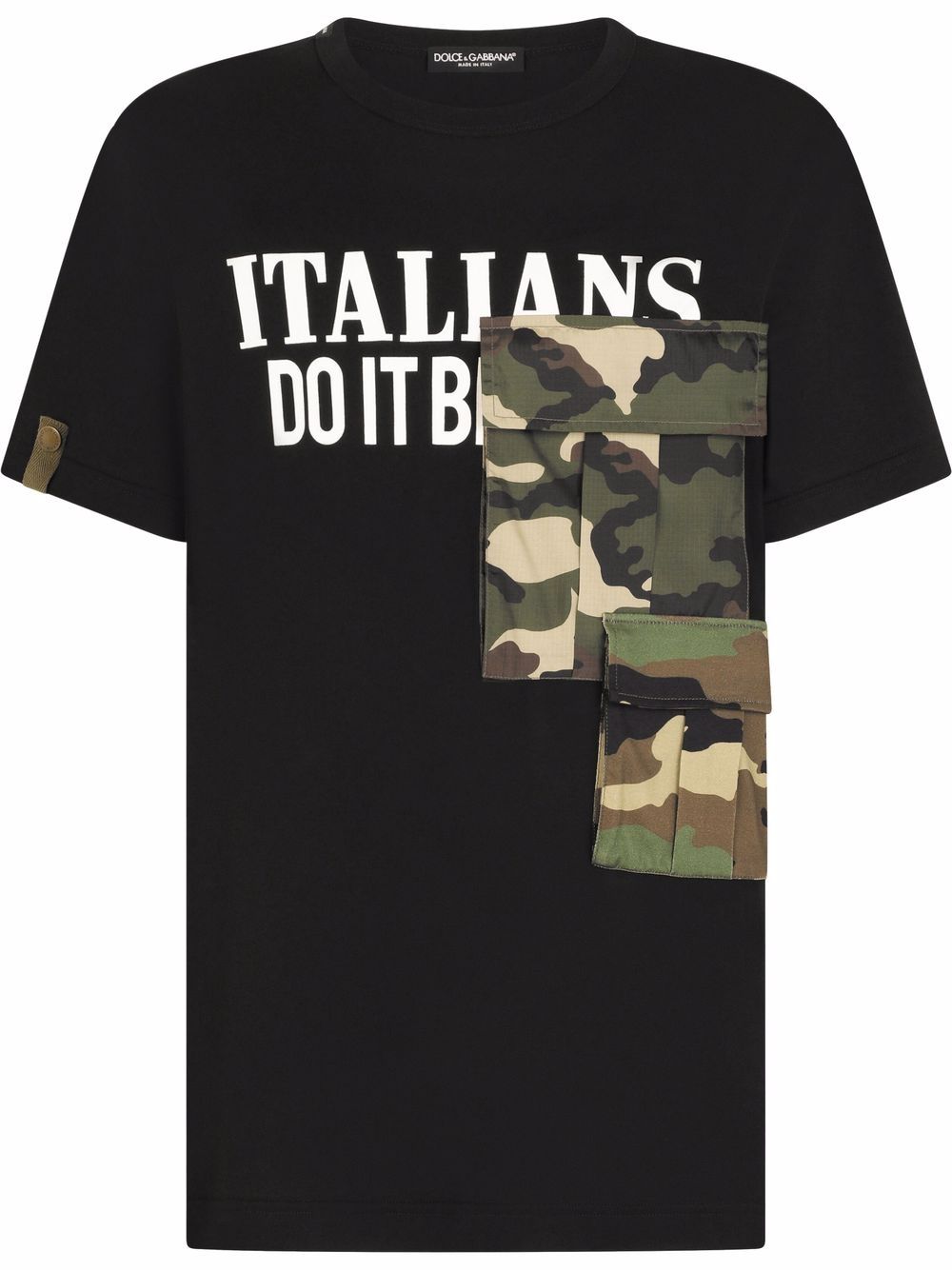 

Dolce & Gabbana playera con estampado gráfico - Negro