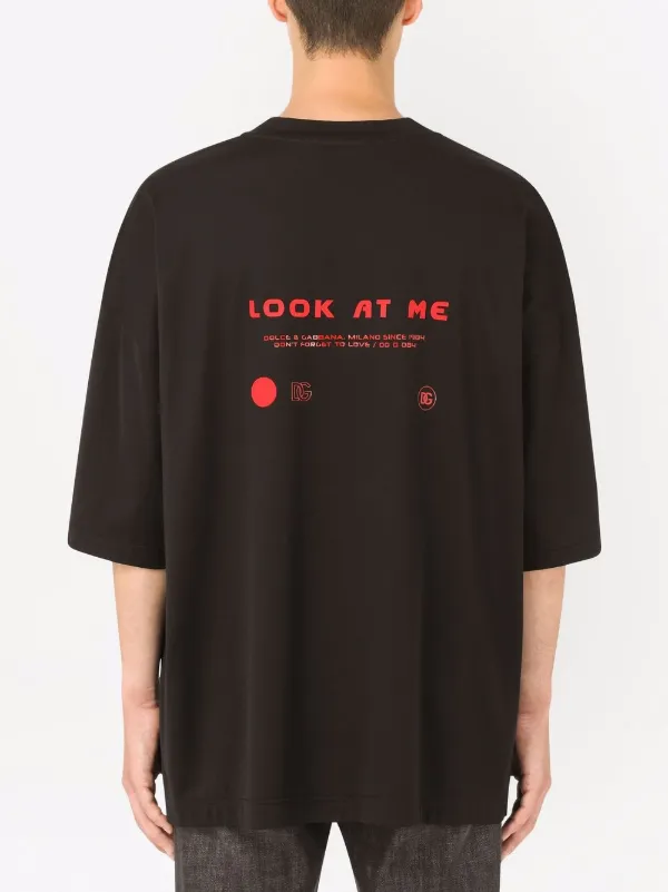 Dolce & Gabbana Eyes Talk graphic-print T-shirt - Farfetch