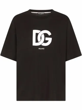 Dolce & Gabbana DGロゴ Tシャツ ブラック 46 イタリア製 17403850_36815254_322.jpg
