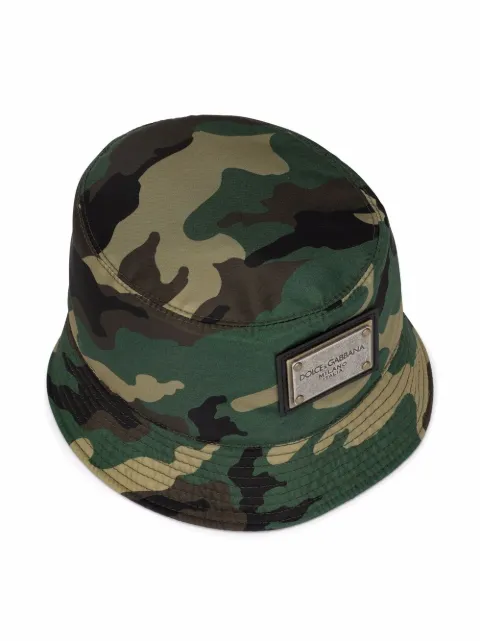 Dolce \u0026 Gabbana Camouflage logo-plaque 