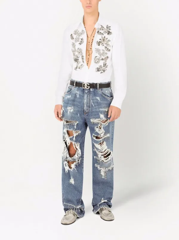 【関税＆送料込み】Dolce & Gabbana Loose-Fit Jeans Dolce & Gabbana Loose-fit Jeans | italist