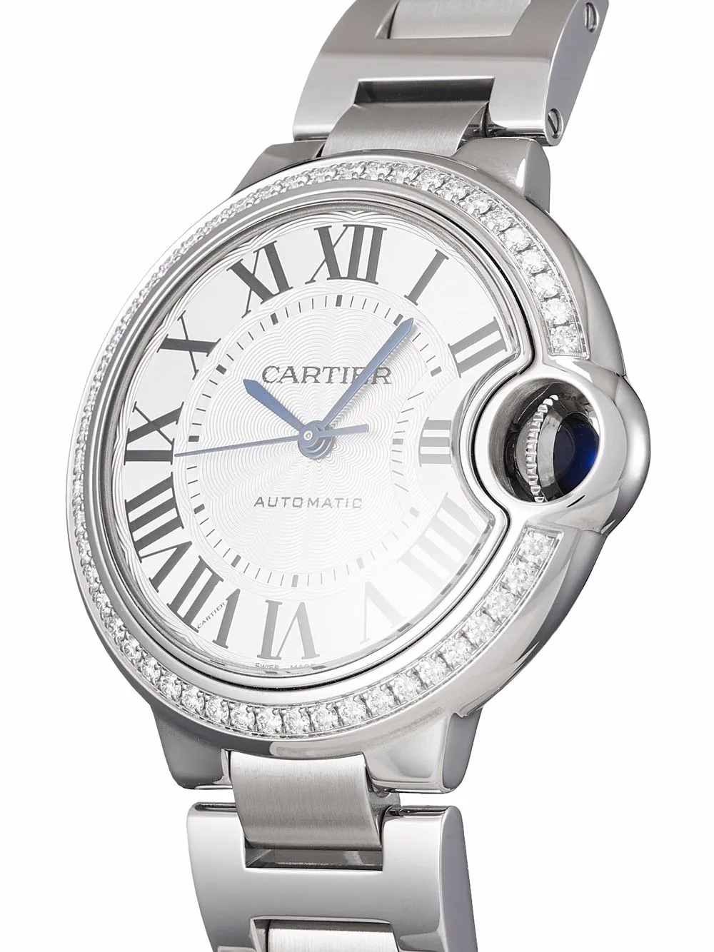 фото Cartier наручные часы ballon bleu pre-owned 33 мм 2021-го года