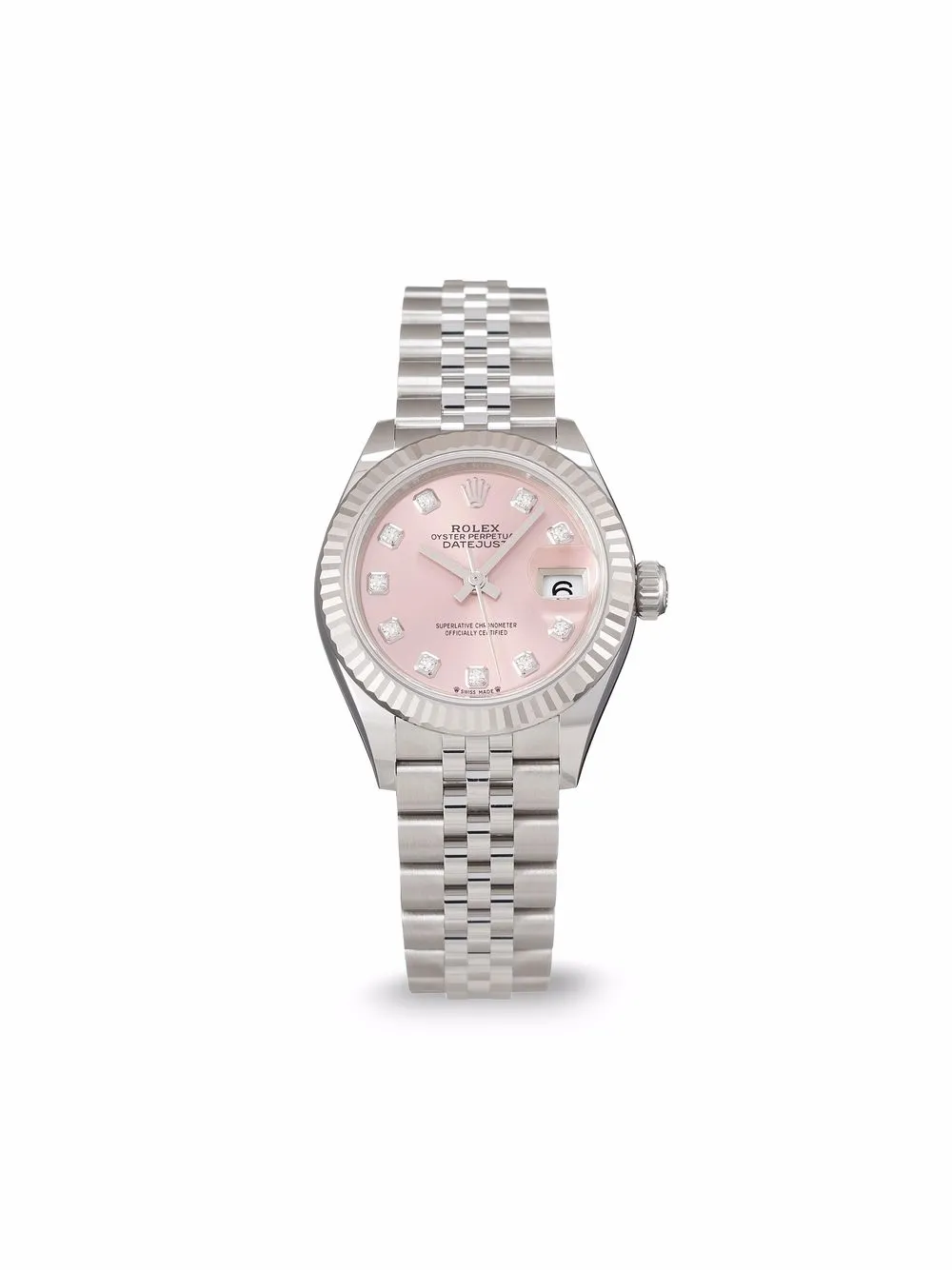 фото Rolex наручные часы lady-datejust pre-owned 28 мм 2021-го года