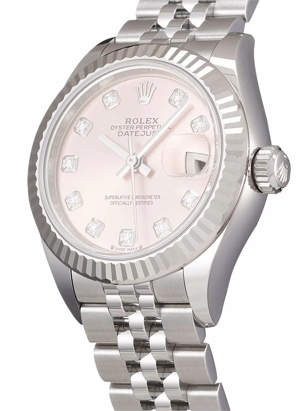 фото Rolex наручные часы lady-datejust pre-owned 28 мм 2021-го года