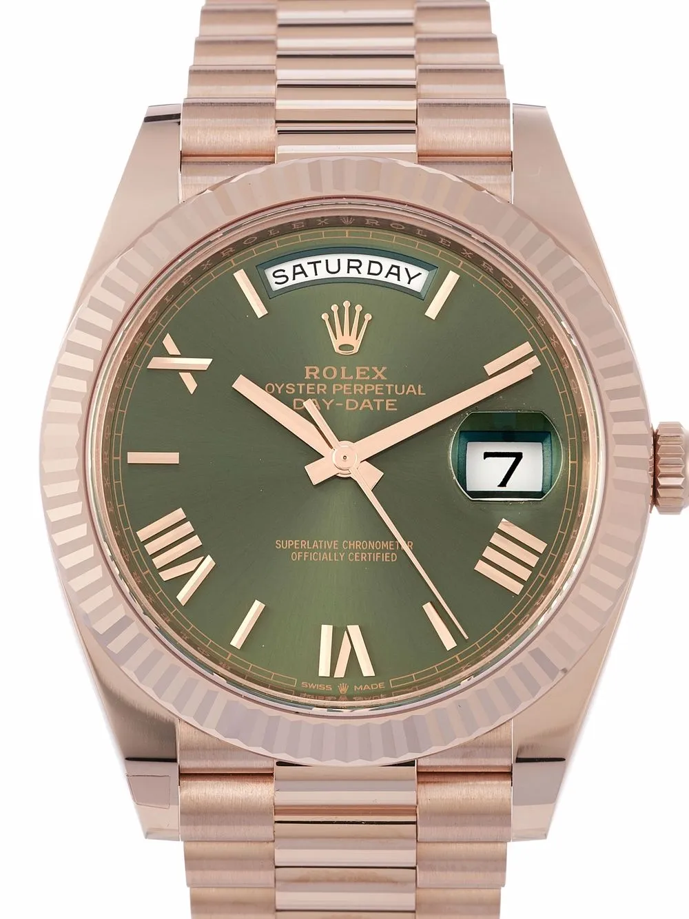 фото Rolex наручные часы day-date pre-owned 40 мм 2021-го года