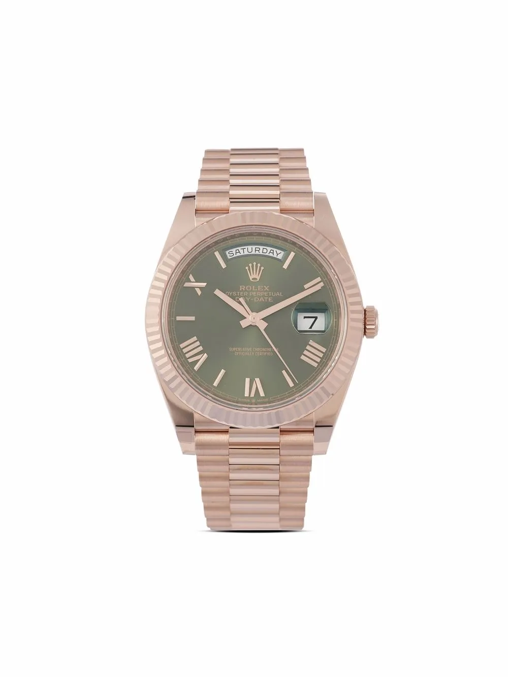 фото Rolex наручные часы day-date pre-owned 40 мм 2021-го года