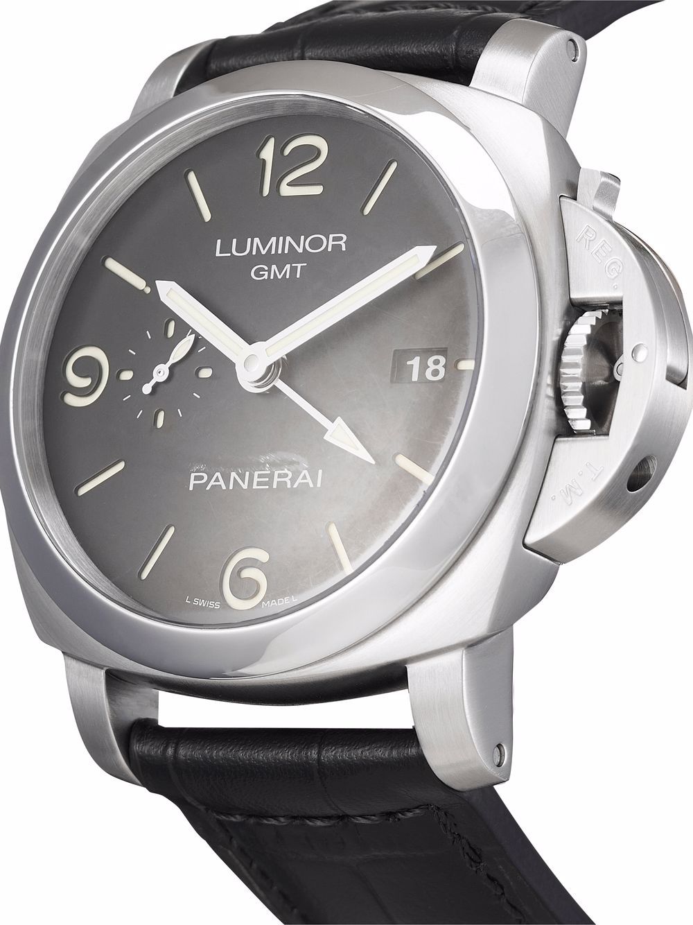 фото Panerai наручные часы luminor 1950 3 days pre-owned 44 мм 2010-го года